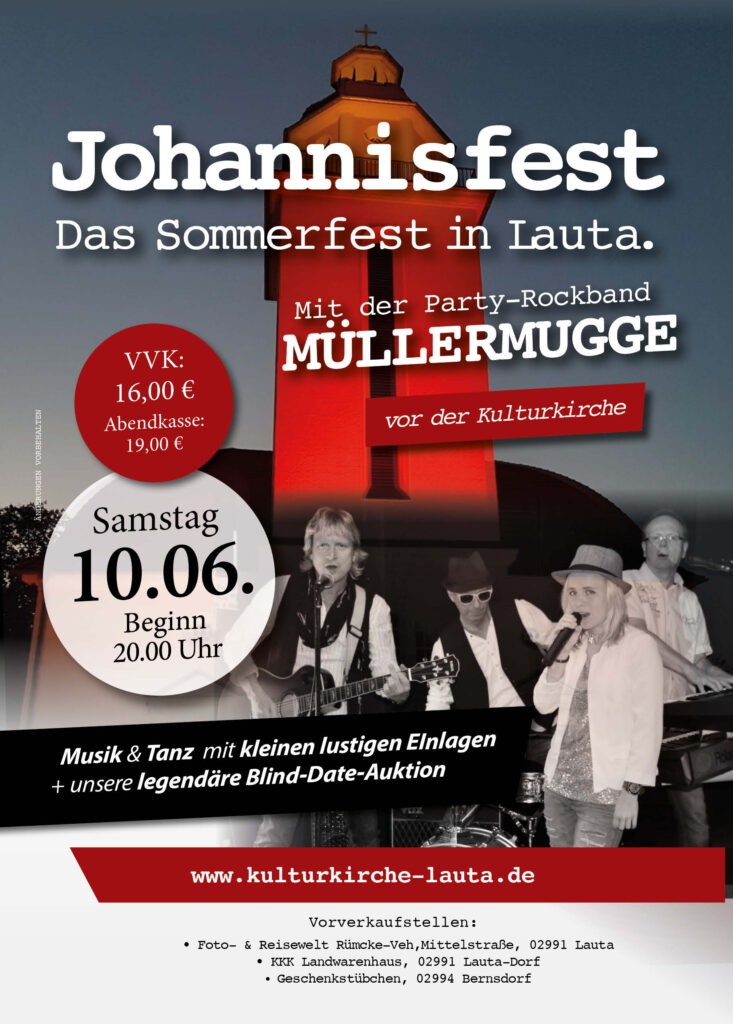 Johannisfest Kulturkirche Lauta