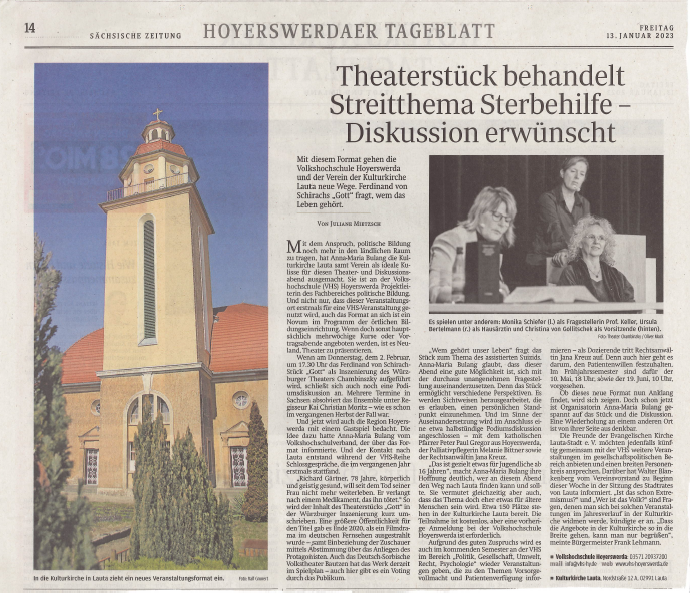 Pressebeitrag_Theater GOTT Kulturkirche