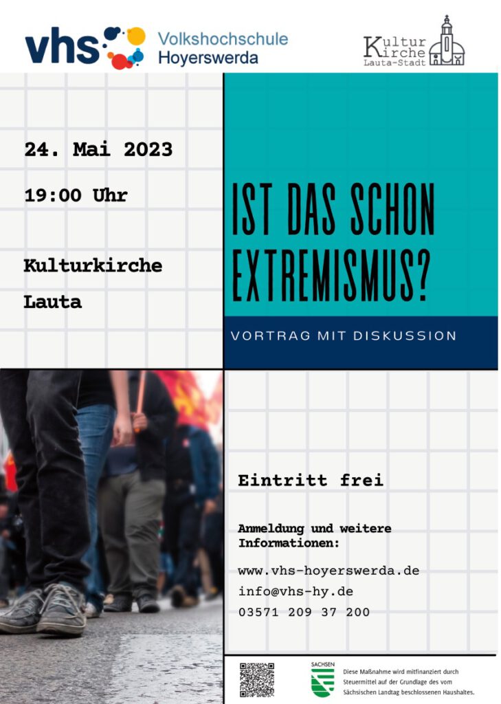 Plakat Extrimismus Kulturkirche