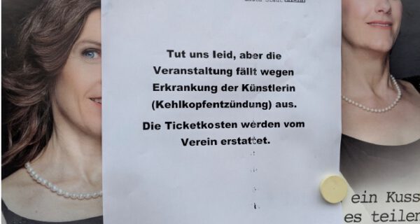 fällt leider aus